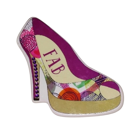 3 MAGNET SET BLING FAB HIGH HEEL SHOE, PURSE, RHINESTONE SPARKLE MAGNETS - Picture 7 of 12